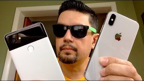 PIXEL SWIPE GESTURES ON  ANDROID P VS APPLE iOS IPHONE X