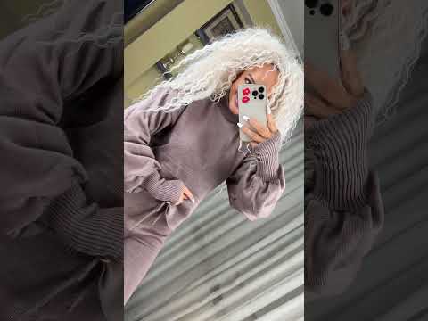 Стильний жіночий теплий прогулянковий костюм - кофта і штани (Onesize 42-46), Мокко, видео 1