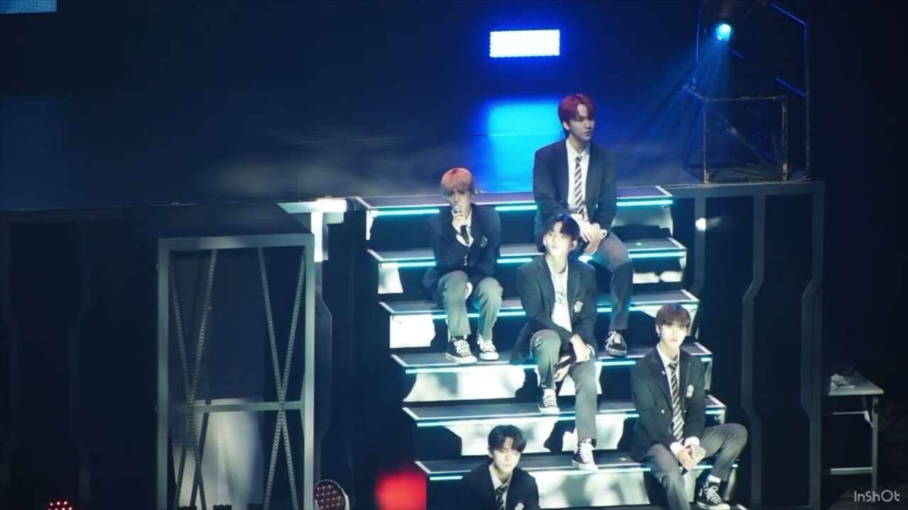 n.ssign 有明アリーナコンサート　2023/11/12  千の風になって(cover) 片方の階段のみ撮影です。