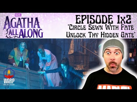 Agatha All Along 1x2 'Circle Sewn with Fate... ' - FIRST TIME WATCHING - REACTION!