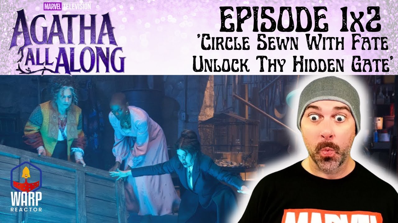 Agatha All Along 1x2 'Circle Sewn with Fate... ' - FIRST TIME WATCHING - REACTION!