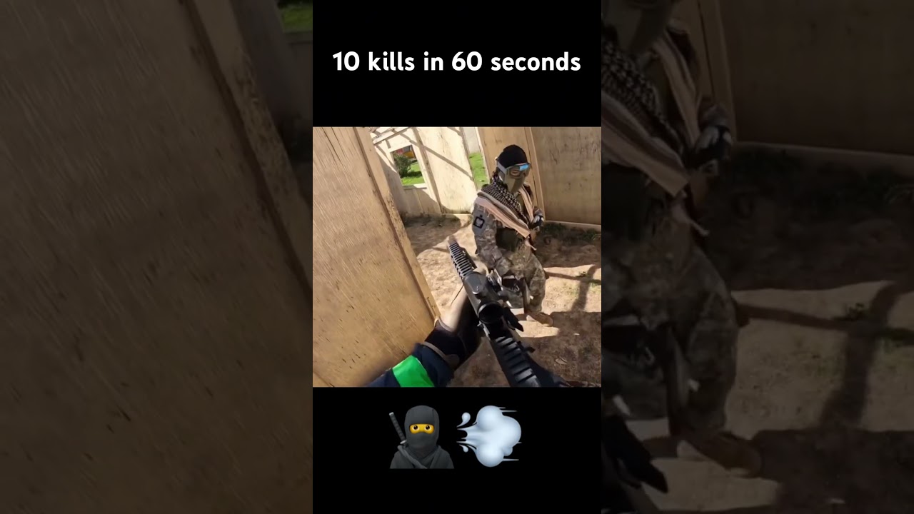 10 kills in 60 seconds 