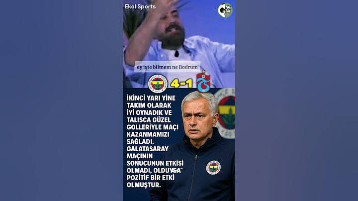 Mourinho’dan Galatasaray Yorumu, Emre Bol’dan Dikkat Çeken Tepki: “Uğraşıyoruz ama yenemiyoruz abi!”