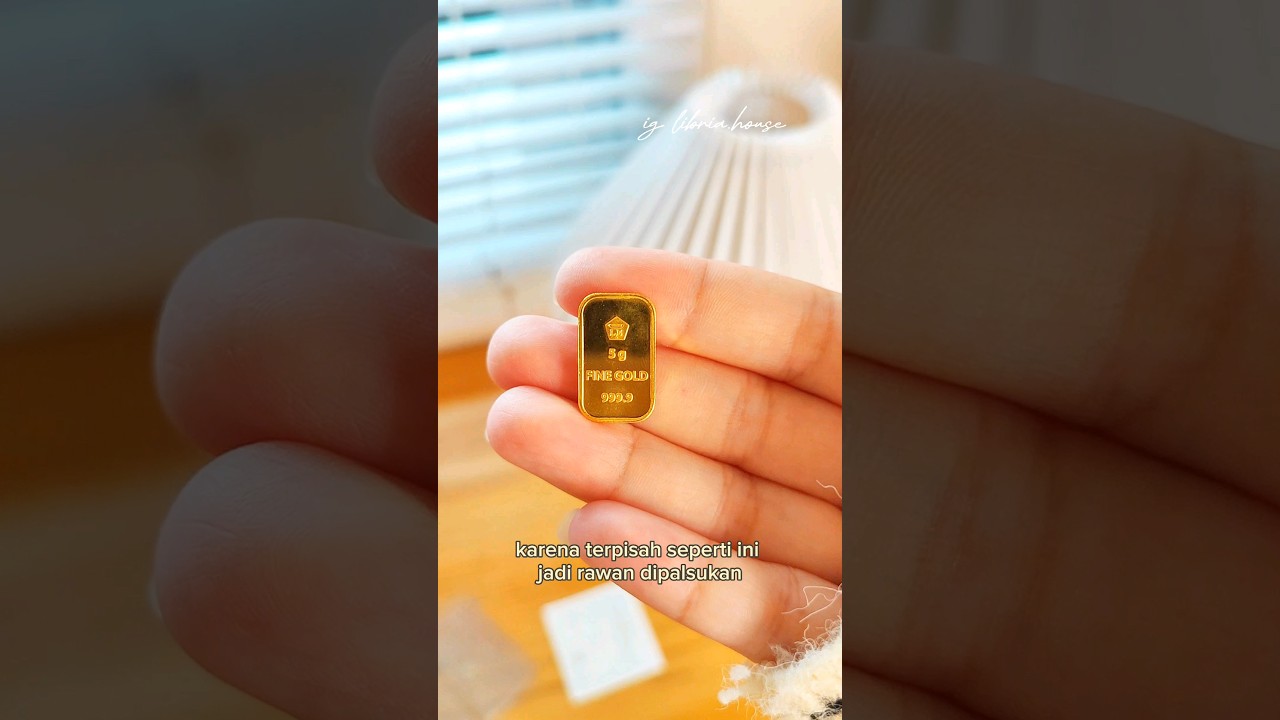 Cara cek keaslian emas logam mulia