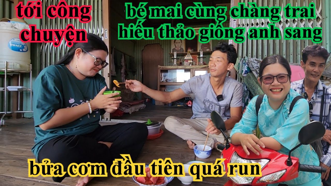 Tới công chuyện bé mai đến nhà chàng trai hiếu thảo làm chuyện này