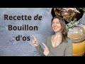 Excellente recette de bouillon dos