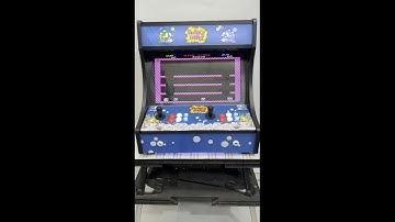 Bubble Bobble Retro Bartop Arcade Machine, 3000 Classic Games, 24 Inch Screen