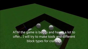 Introducing a Block-Based Survival Game in 3D Rad (Very Early Build)