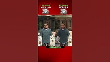 GTA 5 Enhanced vs GTA 5 Legacy - Model Details