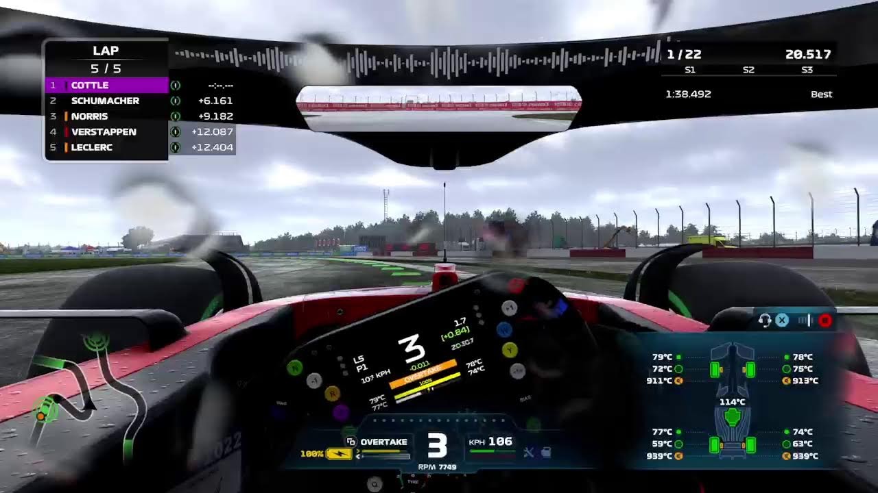 f1 testing live stream