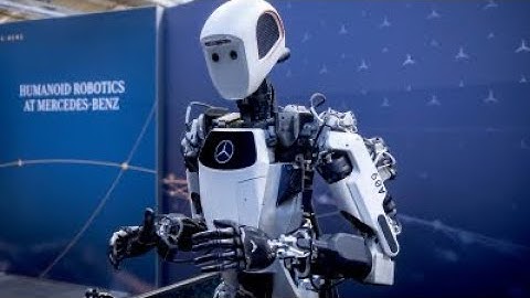 New Mercedes is testing the use of Apollo, a humanoid robot from Apptronik, in production