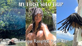 i took a solo trip to el yunque rainforest | puerto rico travel vlog