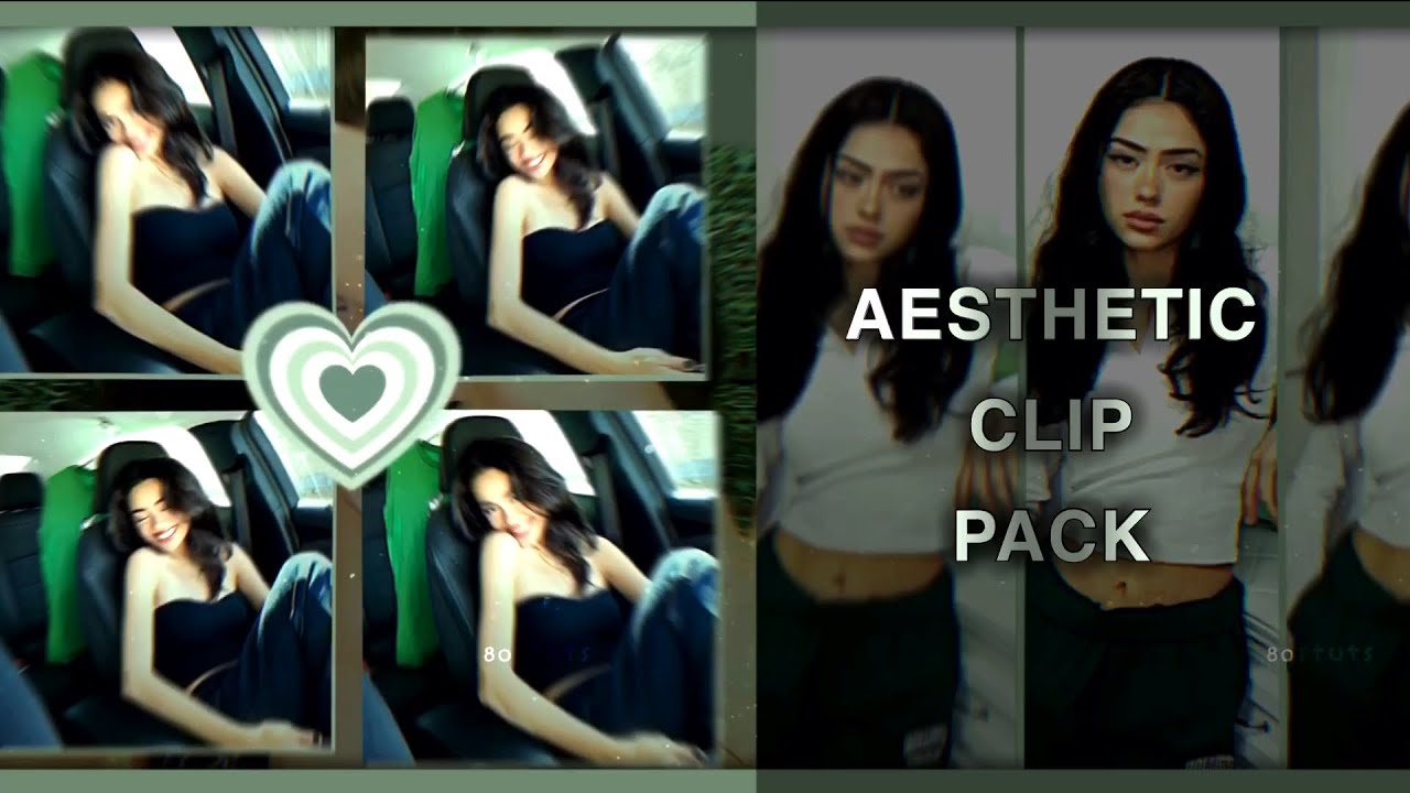 Aesthetic clip pack for videostar | QR codes + how to import