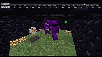 Thunderz Illegally Mining Spawners!!  - SaicoPvP Blaze Realm