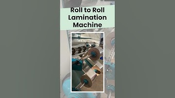 Roll to Roll Lamination Machine | High Speed & High Profit | Best for Bulk Work