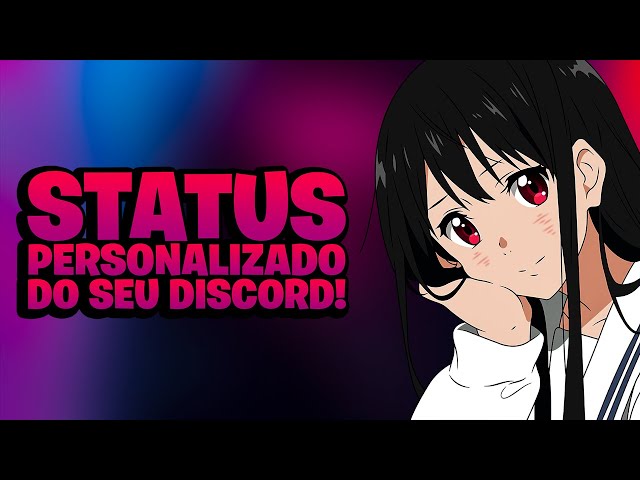 COMO CONFIGURAR STATUS PERSONALIZADO NO DISCORD (2023) class=