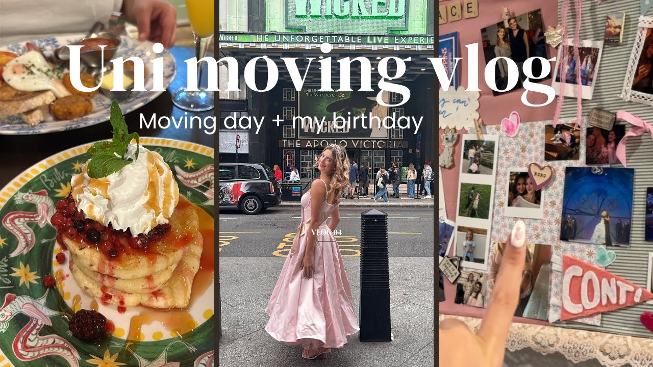 Let’s move to university (moving away from home, into my accommodation + my 19th birthday) 