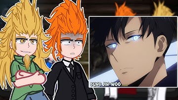 Solo Leveling react to Sung Jin-woo || SEASON 1 & 2 FULL || - GC