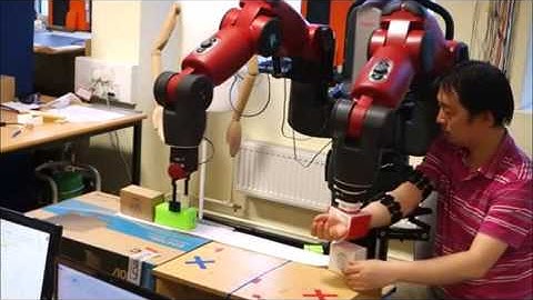 Learning by Demonstration on Dual-arm Robot using HRI Variable Stiffness Transferring