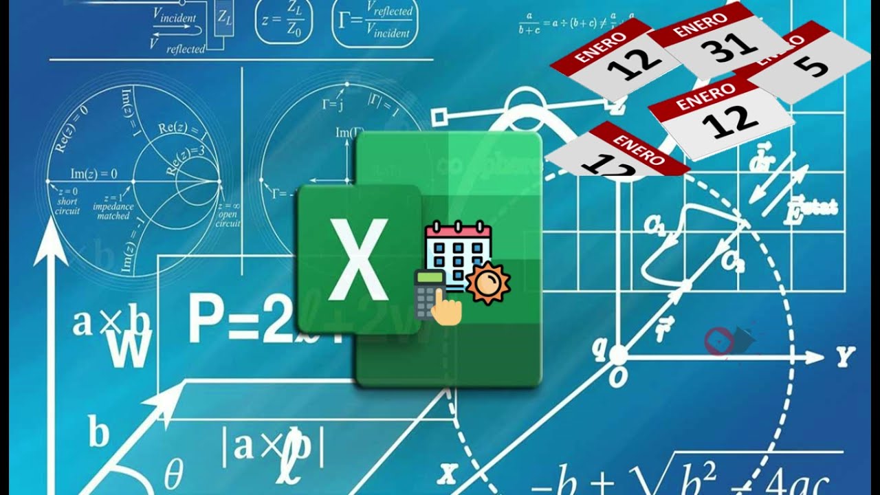 Como Calcular Fecha En Excel a o Mes Y D as YouTube