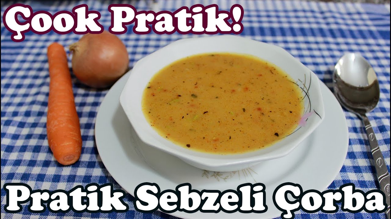 15 DAKİKADA İFTARA ÇORBANIZ HAZIR! PRATİK SEBZE ÇORBASI TARİFİ ????ÇOK LEZZETLİ BİR ÇORBA | LEYLA ŞAHİN