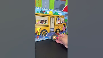 Wheels on The Bus Go Round #puzzle #song