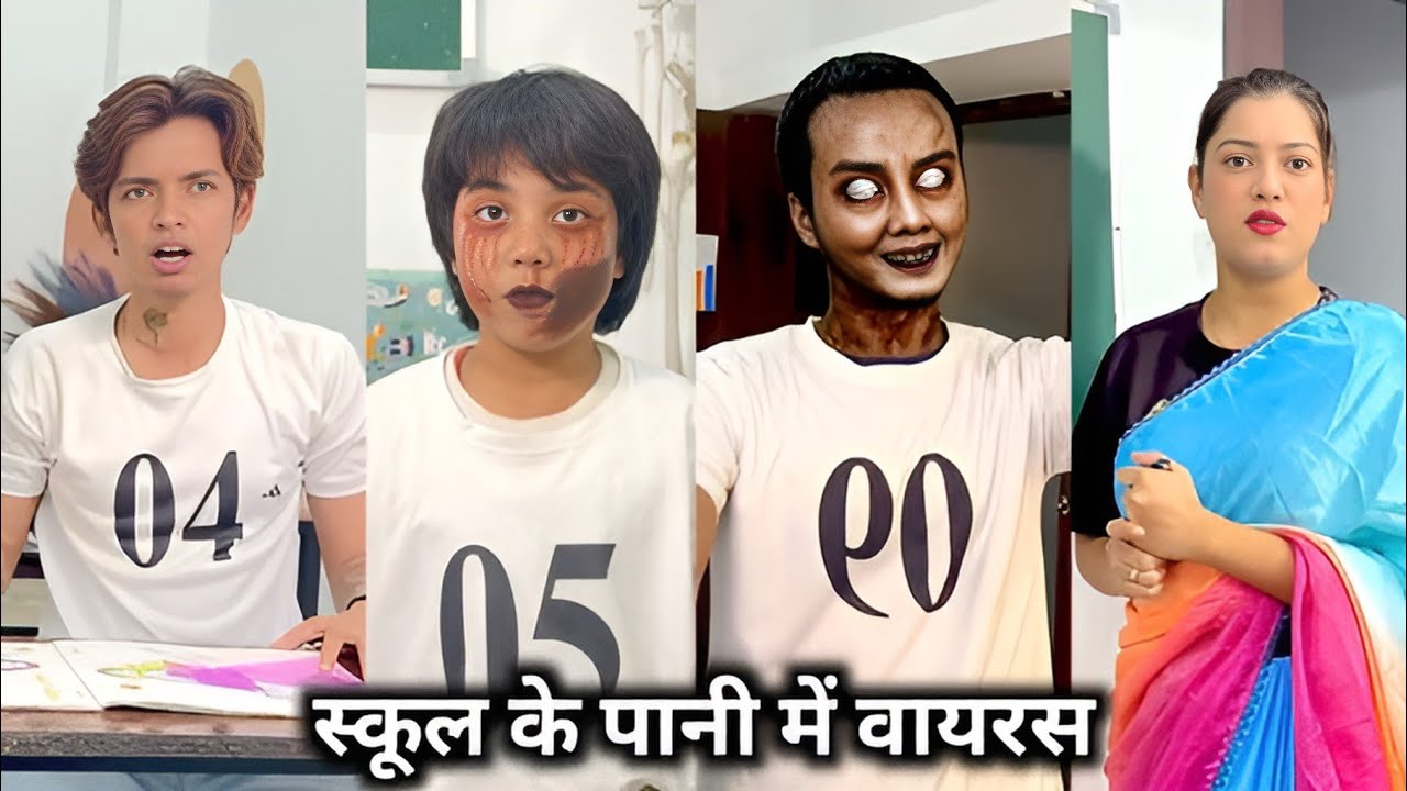 School Ke Pani Mein Virus || स्कूल के पानी में वायरस || Akshay Nagwadiya & Zoya Sheikh Ki Video