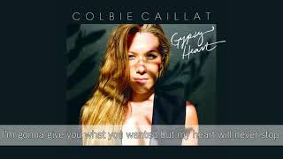 COLBIE CAILLAT - NEVER GETTIN&#39; OVER YOU LYRICS