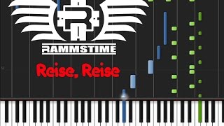 Rammstein - Reise, Reise [Piano Cover Tutorial] (♫) chords
