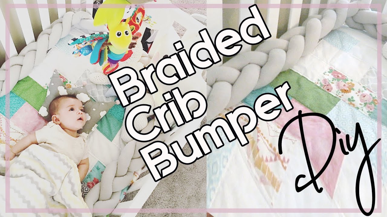 DIY Crib Bumper Tutorial under $11.00! 