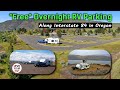 Stays at 3 Free Overnight RV Parking Spots in Northern Oregon off Interstate 84 (Columbia Gorge)