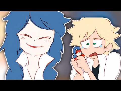 NERVOUS AROUND HER | MIRACULOUS LADYBUG COMIC | LATIN FANDUB | AdrienDub