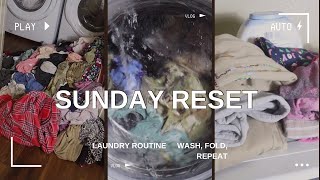 SUNDAY RESET | WEEKLY LAUNDRY ROUTINE | GETTING IT ALL DONE BEFORE THE NEW YEAR | Aqua_diva
