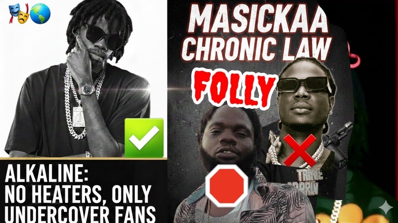ALKALINE EXP0SES THE TRUTH! 🤫 Masicka Needs Kartel While Chronic Law Faces J@il!
