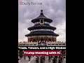 Trump Meeting with Xi: Trade, Taiwan, and a High-Stakes