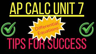 Don't Start AP Calc Unit 7 Until You Watch This ⚡