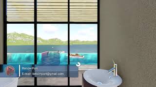 Mimari animasyon - RenderPORT - villa 007