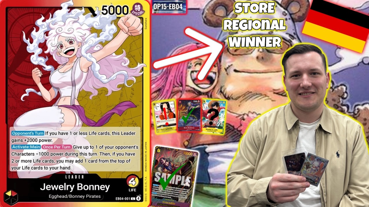 OP15 | STORE REGIONAL TOURNAMENT WINNER | JOHN | 🔴🟡 EB04 BONNEY