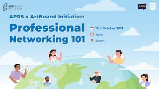 APRS UNSW x Artbound Initiative Presents: Professional Networking 101