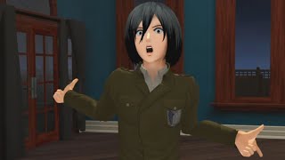 Eren talks to Mikasa & Armin (AOT VR)