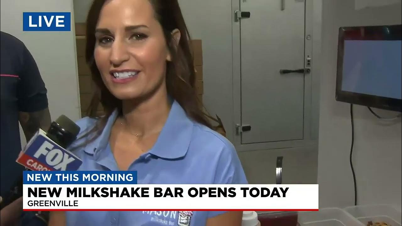 New milkshake bar opening in downtown Greenville YouTube