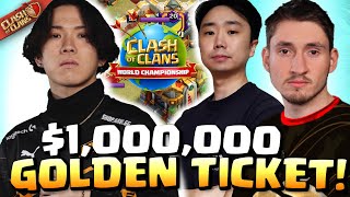 WINNER gets Golden Ticket to $1,000,000 WORLD FINALS! Can anyone stop NAVI?! Clash of Clans Esports