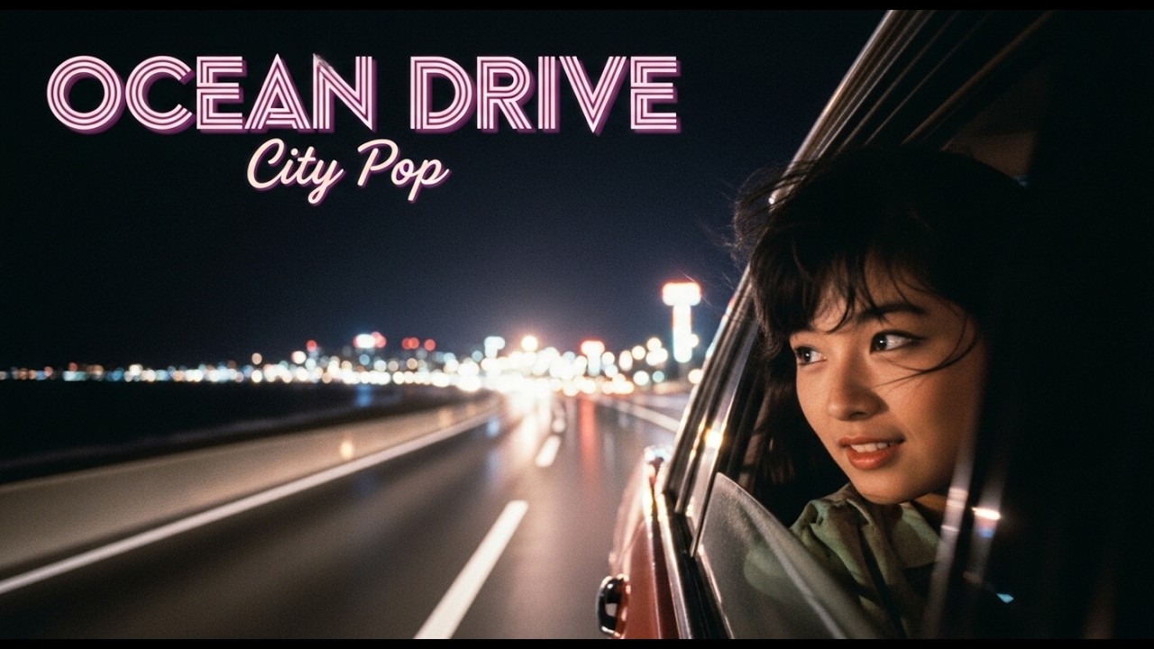City Pop Ocean Drive - Coastal Breeze (1 Hour Mix)
