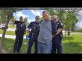Man Tries To Steal Patrol Cruiser Before Reaching For Officers Gun During Arrest