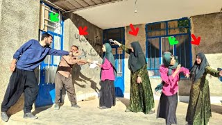 Farhad and Zahra's fight with Mahin; and Mahin said that she stole the document from Shahram