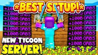 My Richest 24 Hours Ever On New Tycoon Server Tycoon Dungeons 1.20 Minecraft Server To Join