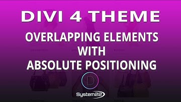 Divi 4 Overlapping Elements With Absolute Positioning 👍