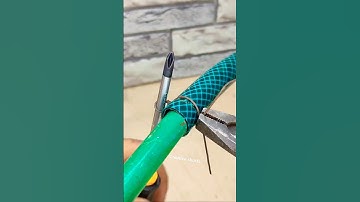 Make Your Own Hose Clamp with Wire #tips #tricks #lifehacks #secret #fasteners #hose