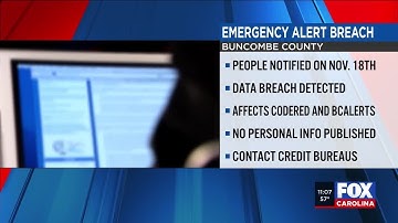 CodeRED cyberattack causes outage of Buncombe Co emergency notifications