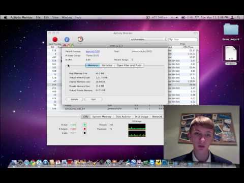 Activity Monitor for Mac OS X Overview